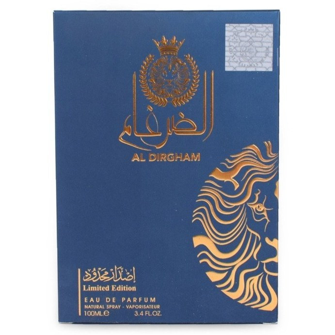 ادکلن مردانه ارض الزعفران مدل الضرغام